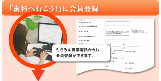 歯科へ行こう！ ポイントシステム